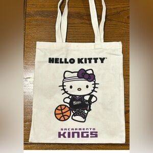 NWOT Hello Kitty canvas tote